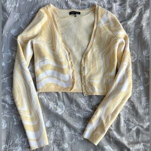 Yellow Cardigan Kendall Kylie